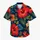Navy Hibiscus Family Florals for Tropical Vacations and Beach Days Together by the Sea Hawaiian Shirt - 7