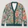 Hummingbird Wildflower Garden For Relaxed Spring Layering And Everyday Gift Giving All-over Print Knitted Cardigan - 1
