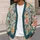 Hummingbird Wildflower Garden For Relaxed Spring Layering And Everyday Gift Giving All-over Print Knitted Cardigan - 5