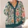 Hummingbird Wildflower Garden For Relaxed Spring Layering And Everyday Gift Giving All-over Print Knitted Cardigan - 4