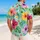 Watercolor Hibiscus Florals for Tropical Getaways, Beach Days, and Matching Couples Hawaiian Shirt - 2
