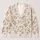 Rabbit Floral Garden Motif For Relaxed Bohemian Layering And Everyday Spring Style All-over Print Knitted Cardigan - 1