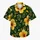 Black Hibiscus Floral Couple Beach Look for Tropical Getaways and Resort Travel Style Hawaiian Shirt - 7
