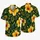 Black Hibiscus Floral Couple Beach Look for Tropical Getaways and Resort Travel Style Hawaiian Shirt - 5