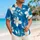 Navy Hibiscus Couple Outfit for Tropical Vacations, Beach Getaways, and Resort Days Hawaiian Shirt - 6