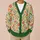 Red Tulip Floral Garden for Spring Vacation Style and Relaxed Everyday Layering for Women All-over Print Knitted Cardigan - 6