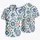 Blue Mediterranean Tile Motifs For Coastal Vacations And Coordinated Couple Resort Looks Hawaiian Shirt - 5