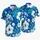 Blue Hibiscus Family Vacation Look for Dog Lovers and Island Holiday Gatherings Hawaiian Shirt - 5