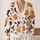 Whimsical Cat Hugging Pumpkin Halloween Cozy Autumn Gift For Cat Lovers Women All-over Print Knitted Cardigan - 2