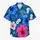 Blue Hibiscus Family Vacation Style for Tropical Beach Getaways and Island Photos Hawaiian Shirt - 7