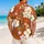 Red Tropical Floral Matching Vacation Outfits for Couples at Resort Beach Getaways Hawaiian Shirt - 2