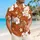 Red Tropical Floral Matching Vacation Outfits for Couples at Resort Beach Getaways Hawaiian Shirt - 6