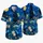 Cobalt Starry Night Swirls for Summer Lounging, Couples’ Getaways, and Gift Giving Hawaiian Shirt - 5