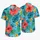 Tropical Hibiscus Flowers for Coordinated Beach Vacation Style, Couples and Resorts Hawaiian Shirt - 5