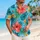 Tropical Hibiscus Flowers for Coordinated Beach Vacation Style, Couples and Resorts Hawaiian Shirt - 6