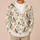 Watercolor Robin Bird Motif for Cozy Nature-Inspired Layering on Casual Weekend Days All-over Print Knitted Cardigan - 6