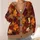 Autumn Maple Leaves For Cozy Layering, Vacation Outings, And Everyday Style Wear All-over Print Knitted Cardigan - 4