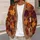 Autumn Maple Leaves For Cozy Layering, Vacation Outings, And Everyday Style Wear All-over Print Knitted Cardigan - 5