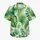 Tropical Green Monstera Leaves For Cruise Vacations And Matching Family Beach Outfits Hawaiian Shirt - 7