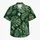Tropical Green Leaf Family Vacation Style for Cruise Trips and Island Resort Getaways Hawaiian Shirt - 7