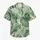 Tropical Green Leaf Matching Couple Vacation Outfit for Beach Resort Getaways and Cruises Hawaiian Shirt - 7