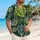 Tropical Monstera Leaf Family Matching Beach Vacation Outfits for Mom, Dad, and Kids Hawaiian Shirt - 6