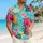 Colorful Hibiscus And Plumeria Flowers For Tropical Beach Vacations And Couples Getaways Hawaiian Shirt - 6