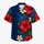 Blue Hibiscus and Plumeria Beach Blooms for Tropical Vacations and Resort Days for Men Hawaiian Shirt - 7