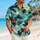 Tropical Palm Sunset Ocean Scene for Beach Vacations and Island Getaways for Men Hawaiian Shirt - 6