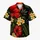 Red Hibiscus and Golden Plumeria Tropical Elegance for Resort Evenings and Island Getaways Hawaiian Shirt - 7