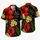 Red Hibiscus and Golden Plumeria Tropical Elegance for Resort Evenings and Island Getaways Hawaiian Shirt - 5