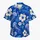 Blue Jellyfish Hibiscus Ocean Vacation Gift for Beach Lovers, Sea Life Fans, Adults Hawaiian Shirt - 7