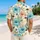 Hummingbird Tropical Blooms for Island Getaways and Birdwatching Gifts for Nature Lovers Hawaiian Shirt - 2