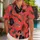Coiled Snake and Hibiscus Island Escape Motif for Beach Vacations and Jungle Lovers Hawaiian Shirt - 1