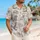 Hand-Drawn Rat Garden Motif for Playful Island Weekends and Animal-Loving Women Hawaiian Shirt - 6