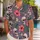 Skull And Orange Hibiscus Halloween Style For Tropical Parties And Island Getaways Hawaiian Shirt - 1