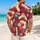 Pistol Hibiscus Vacation Gift for Firearm Enthusiasts and Relaxed Outdoor Travelers Hawaiian Shirt - 2