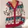 Snowman Snowflake Holly Holiday Style for Cozy Christmas Parties and Winter Gatherings All-over Print Knitted Cardigan - 4