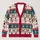 Snowman Snowflake Holly Holiday Style for Cozy Christmas Parties and Winter Gatherings All-over Print Knitted Cardigan - 1