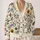 Floral Butterfly Moon Botanical Motifs For Autumn Layering In Casual Women's Style All-over Print Knitted Cardigan - 2