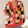 Daisy Checkered Autumn Style for Cozy Everyday Layering and Relaxed Seasonal Outings All-over Print Knitted Cardigan - 4
