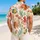 Vintage Coral Reef Marine Life for Coastal Getaways and Beach Vacation Style Lovers Hawaiian Shirt - 2