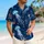Jellyfish Ocean Motifs for Resort Getaways and Coastal Nights, Men’s Vacation Style Hawaiian Shirt - 6