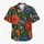 Vintage Wildflower Garden for Resort Getaways, Island Weekends, and Botanical-Loving Men Hawaiian Shirt - 7