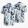 Indigo Palm Leaf Botanicals for Coastal Getaways, Beach Holidays, and Resort Days Hawaiian Shirt - 5