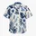 Indigo Palm Leaf Botanicals for Coastal Getaways, Beach Holidays, and Resort Days Hawaiian Shirt - 7