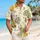 Pineapple Dragonfly Botanical Escape for Island Vacations and Resort Days Women Travelers Hawaiian Shirt - 6