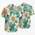 Tropical Lily Garden With Teal Leaves For Resort Vacations, Cruises, And Women Hawaiian Shirt - 5