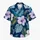 Matching Navy Hibiscus Couple Outfit for Tropical Vacations, Beach Getaways & Cruises Hawaiian Shirt - 7