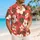 Red Hibiscus Family Beach Style For Matching Summer Outfits Women Boys And Girls Hawaiian Shirt - 6